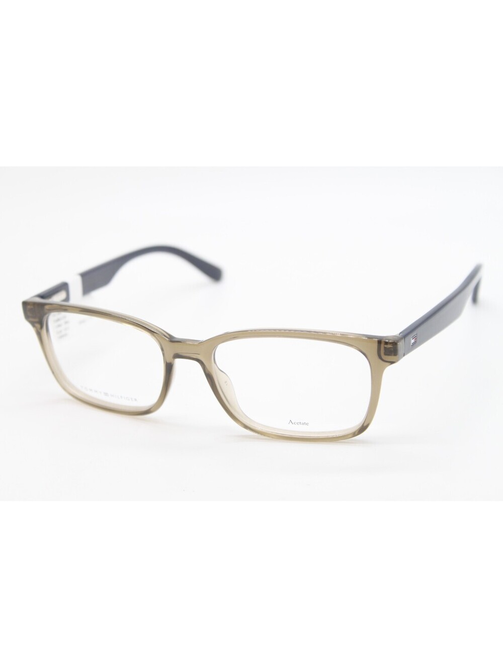 NEW TOMMY HILFIGER TH 1487 4C3 GRAY BLUE AUTHENTIC EYEGLASSES 53-17